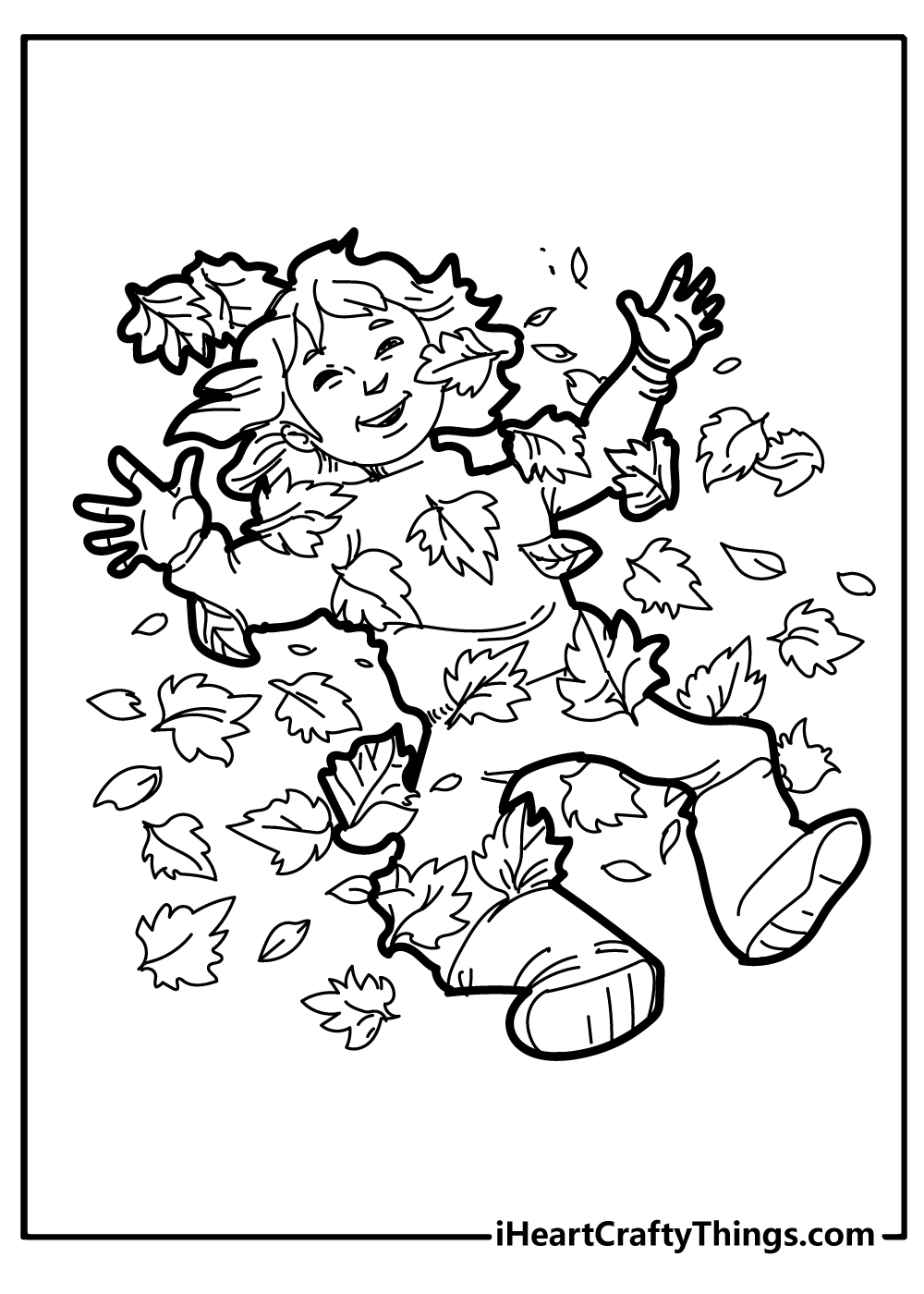 Fall coloring pages free printables