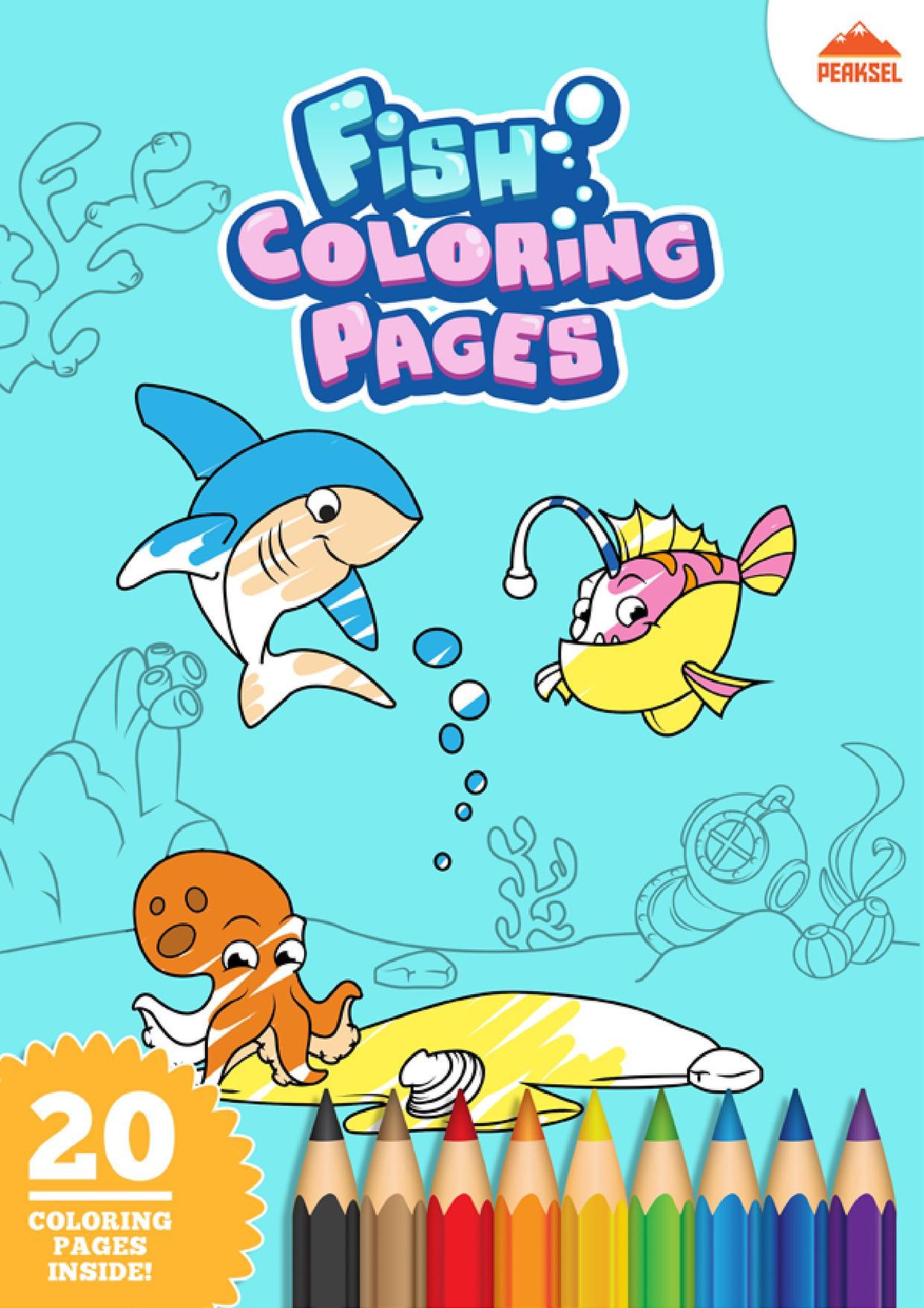 Filefish coloring pages pdfpdf