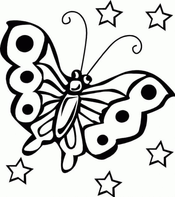 Butterflies are flying insects adorning the gardens they are quite popular for theirâ butterfly coloring page kids printable coloring pages free coloring pages