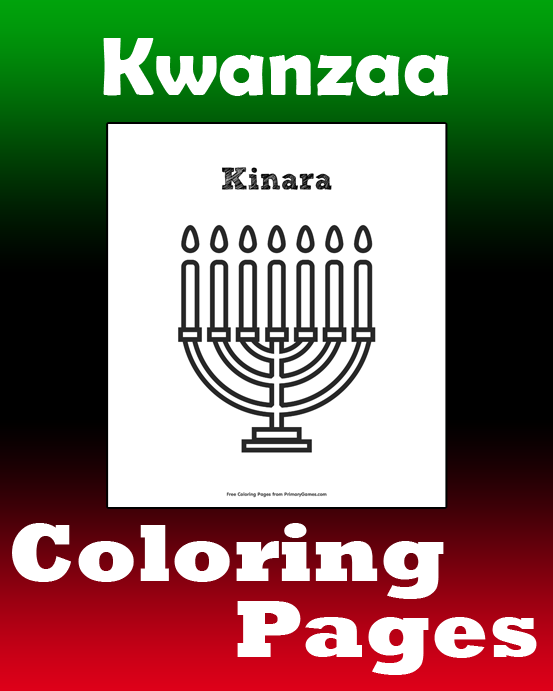 Kwanzaa coloring pages â free printable pdf from