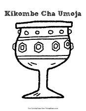 Kikombe cha umoja coloring page â free printable pdf from