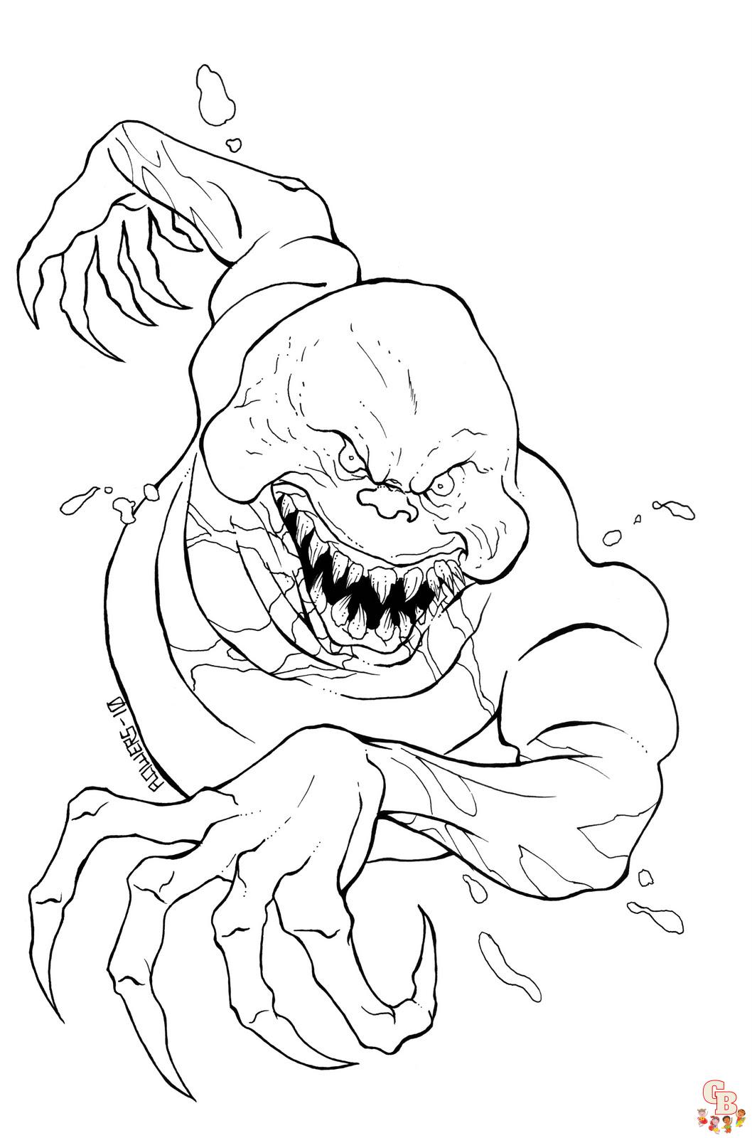 Zombie coloring pages printable free easy and fun for kids