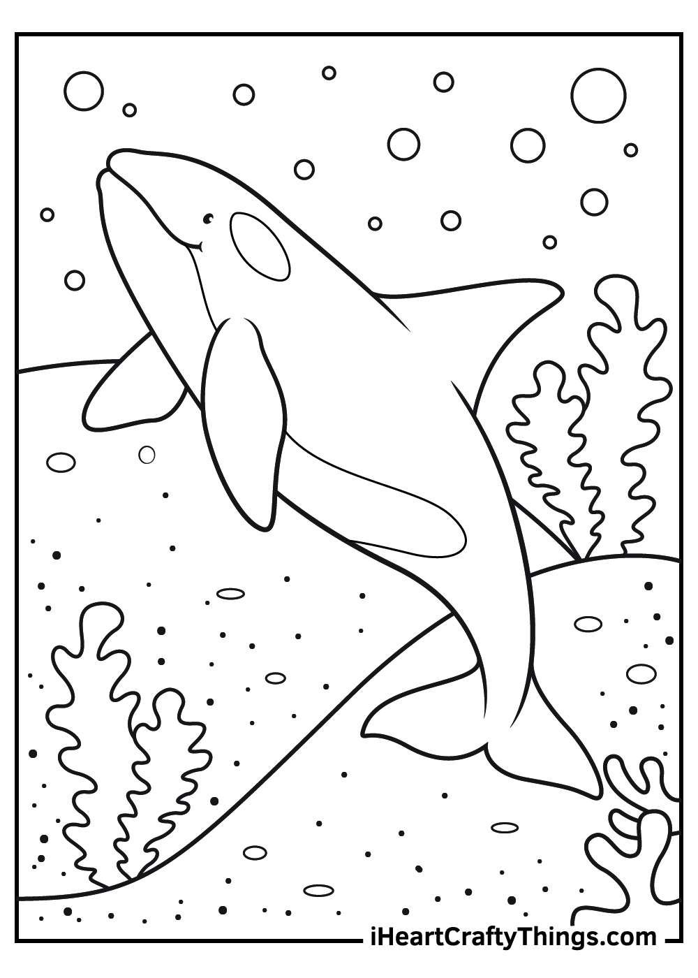 Killer whale coloring pages free printables