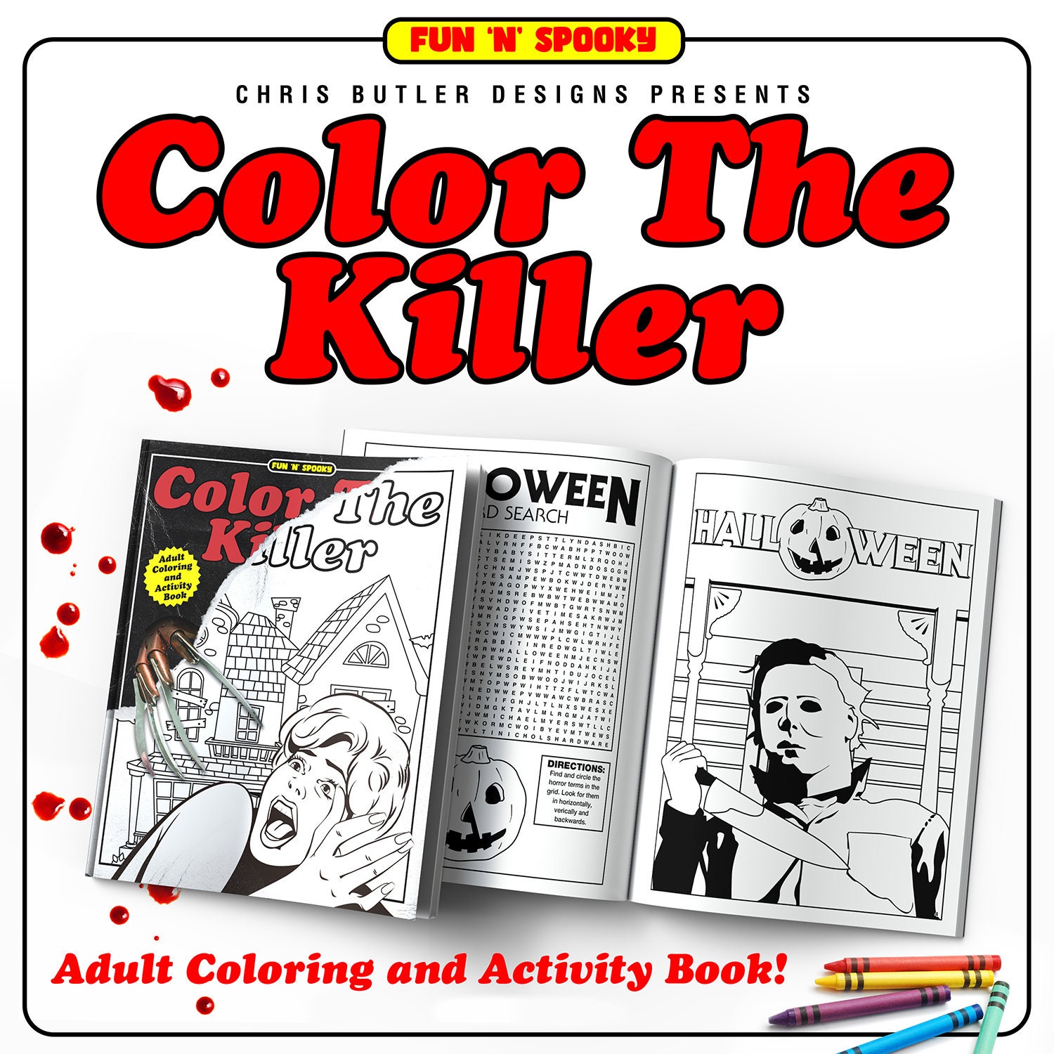 Killer coloring book