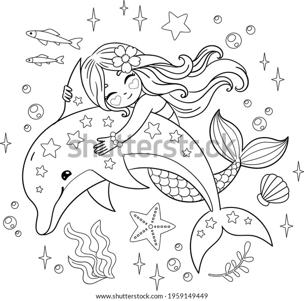 Thousand coloring pages dolphins royalty