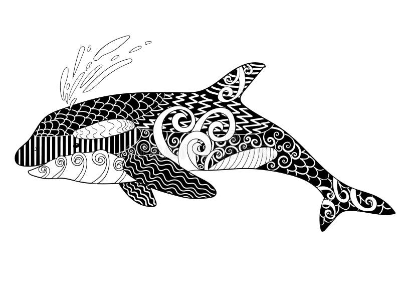 Orca coloring stock illustrations â orca coloring stock illustrations vectors clipart