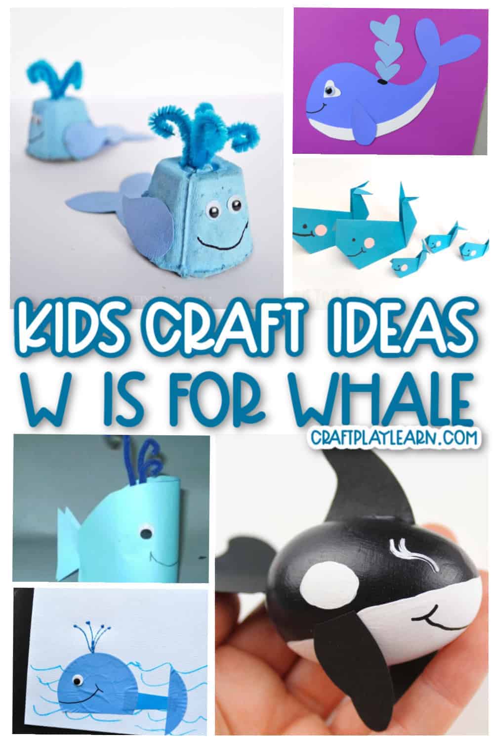 Whale craft ideas for kids