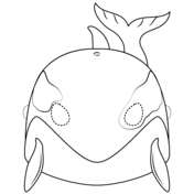 Killer whale coloring pages free coloring pages