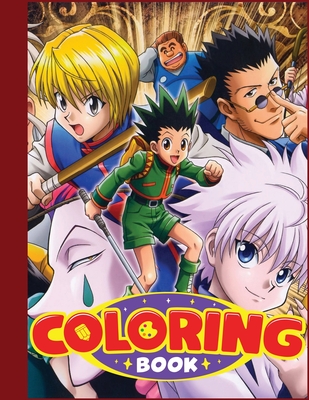 Hunter x hunter coloring book adorable coloring filled with characters gon killua hisoka chrollo manga universe for boys and girls paperback liberty bay books