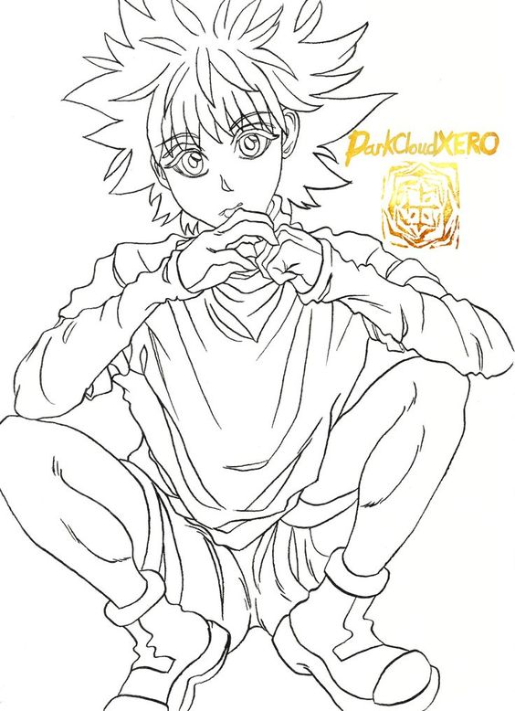 Inktober killua â darkcloud xeros online shop