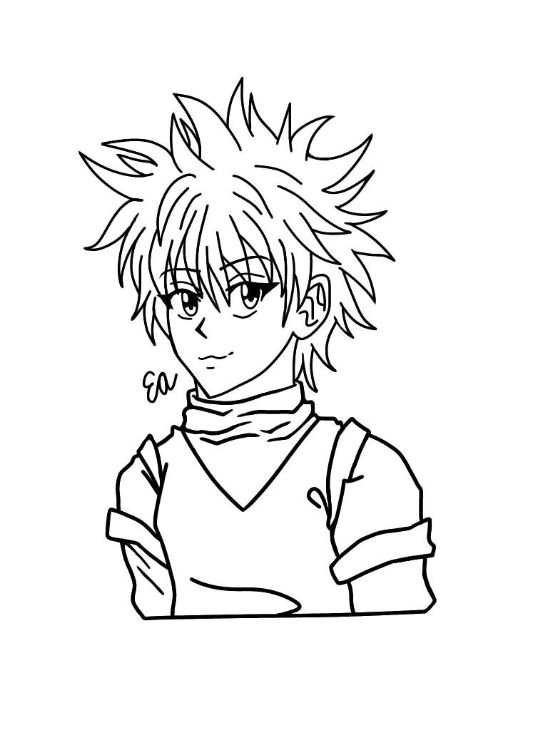 Killua from hunter x hunter âïðð fanart hxh art amino