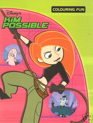 Kim possible coloring book coloring books at retro reprints