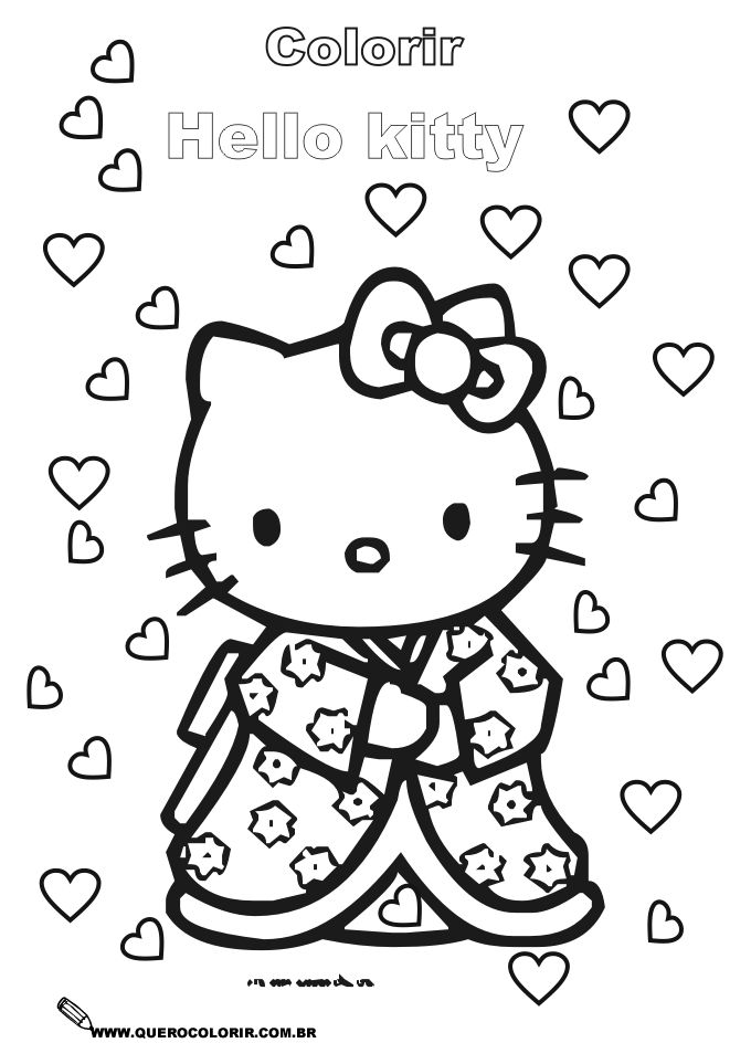 Hello kitty de kimono hello kitty colouring pages hello kitty printables hello kitty coloring