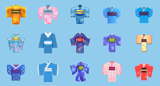 Ð kimono emoji