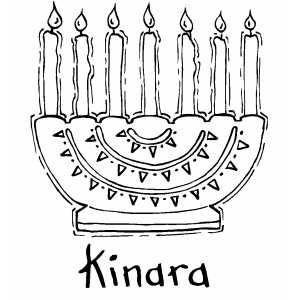 Kinara printable coloring page free to download and print cute coloring pages kwanzaa printable coloring pages