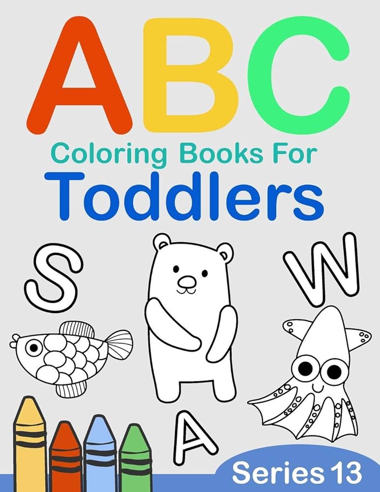 Abc coloring books for toddlers series a to z coloring sheets jumbo alphabet coloring pages for preschoolers abc coloring sheets for kids ages