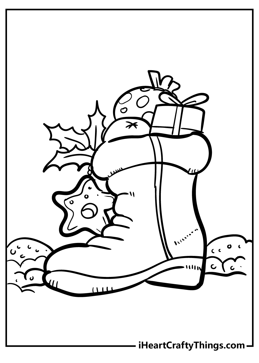 Christmas coloring pages free printables