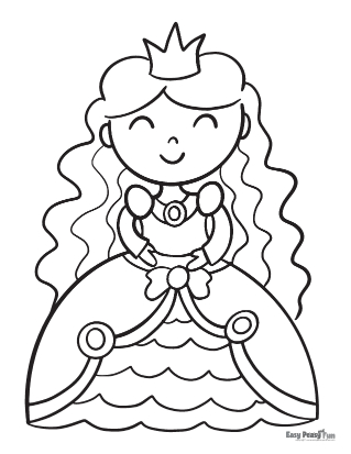 Princess coloring pages