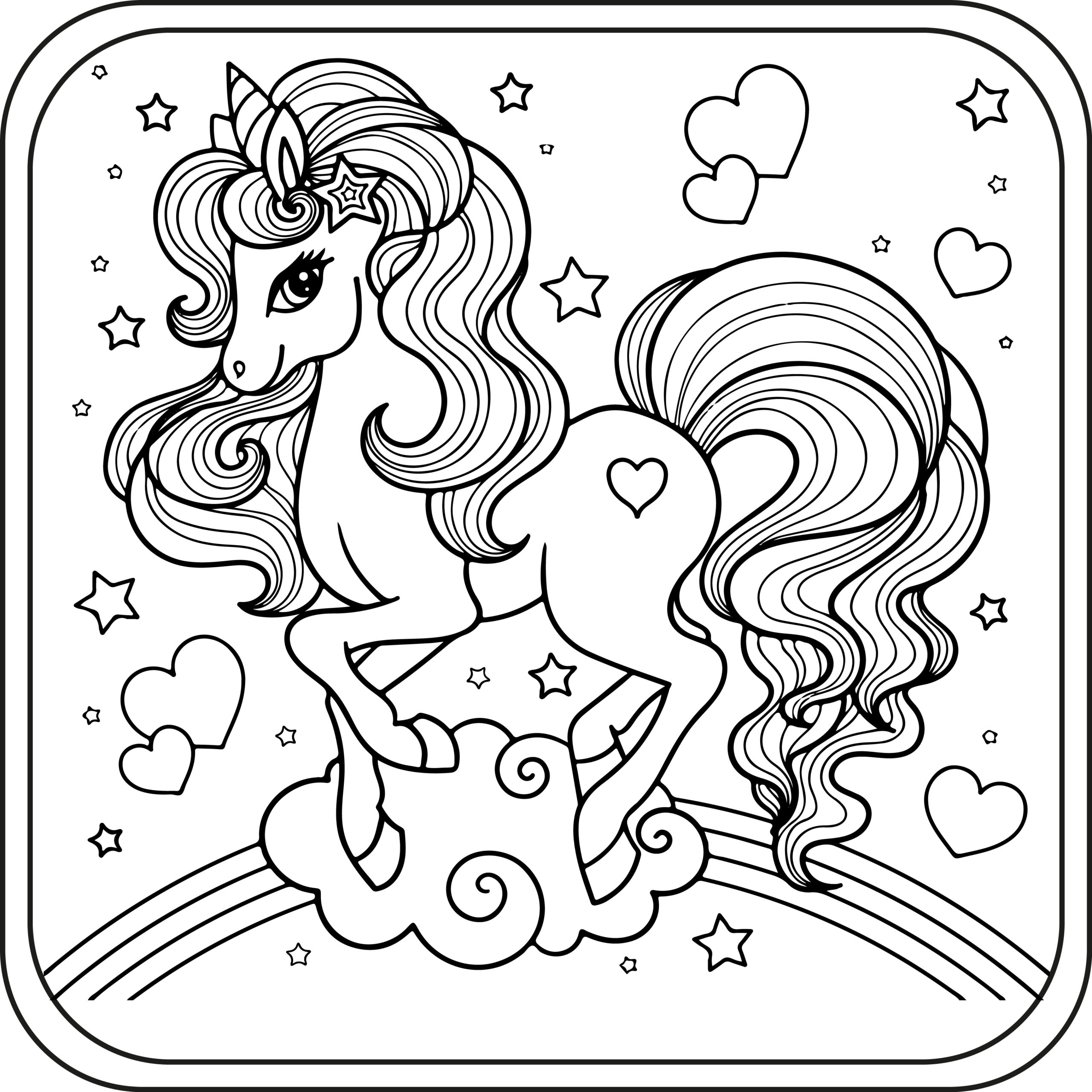 Unicorn coloring pages preschool kindergarten first grade made by teachers