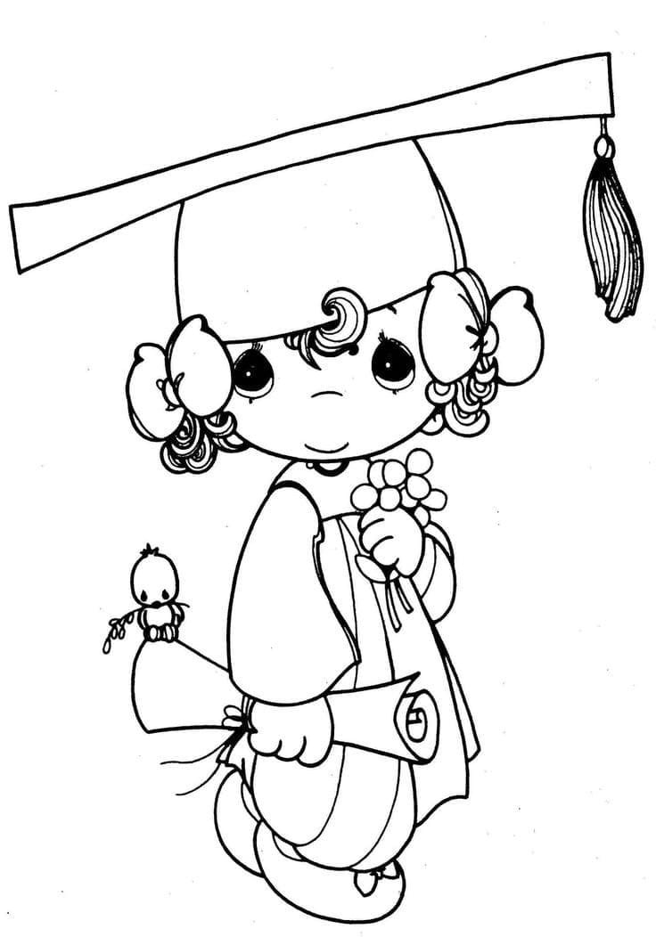 Graduation coloring pages printable for free download