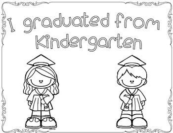 Graduation coloring pages freebie coloring pages kindergarten graduation kindergarten