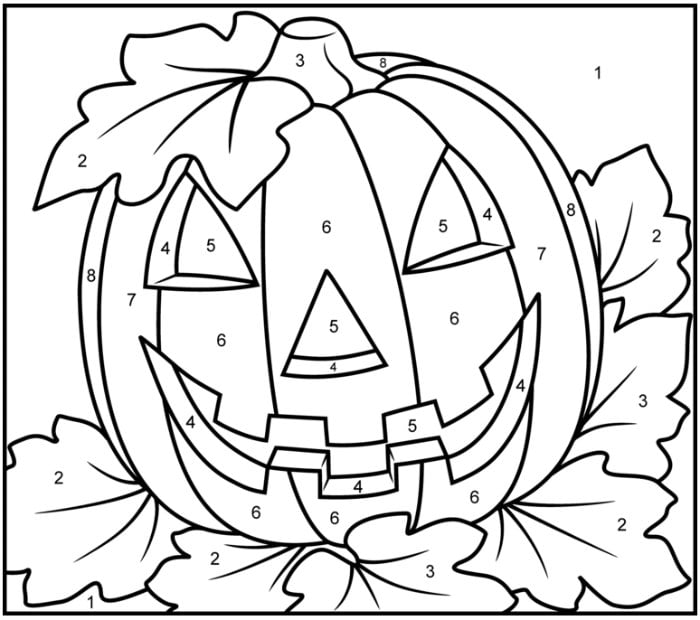 Free halloween coloring pages for kids