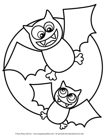 Halloween coloring pages