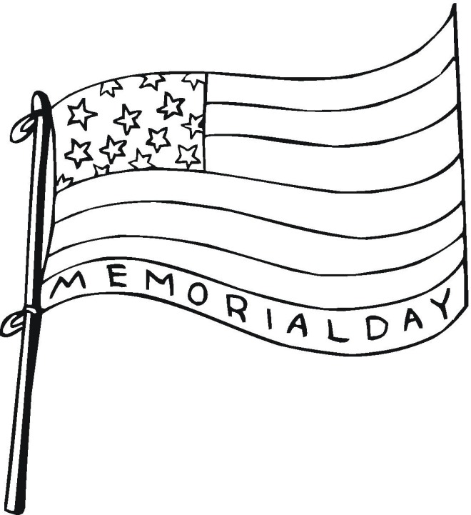 Memorial day coloring pages