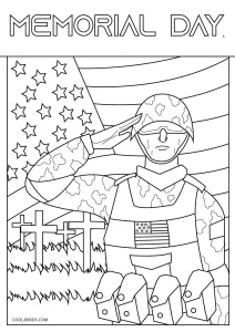 Free printable memorial day coloring pages for kids