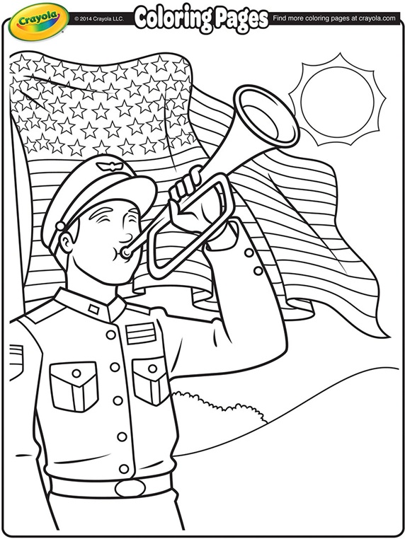 Memorial day coloring page northern news