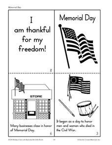 Memorial day printables for kindergarten