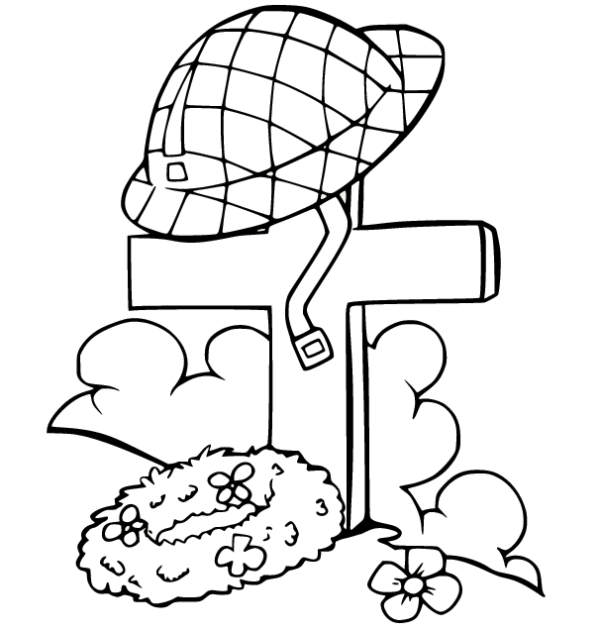 Memorial day coloring pages printable for free download