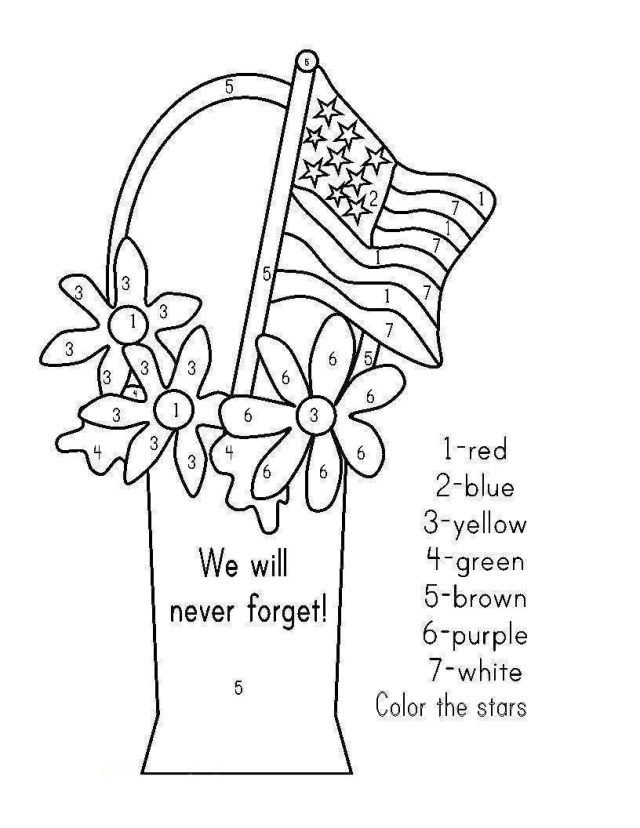 Kids memorial day coloring pages clip art library