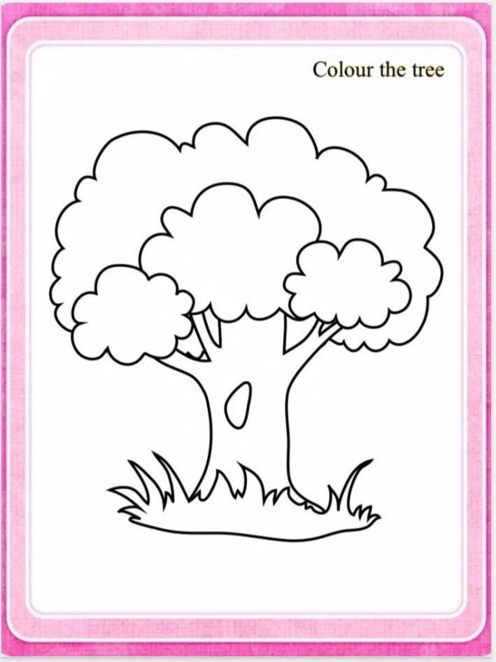 Free printable coloring pages for kindergarten pdf