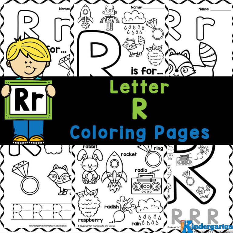 Coloring pages archives â kindergarten worksheets and games