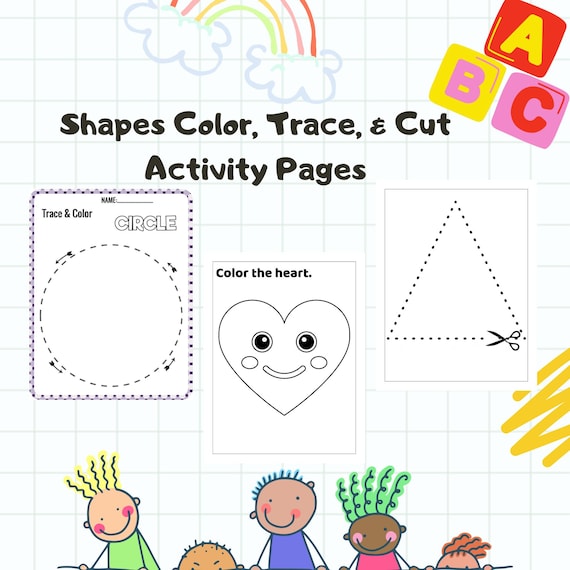 Printable shapes coloring pages scissors cutting practice worksheets for kids shapes worksheet preschool weekly homeschool kindergarten download now