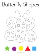 Shape coloring pages