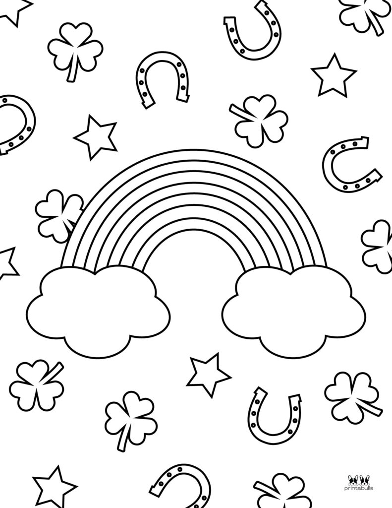 St patricks day coloring pages