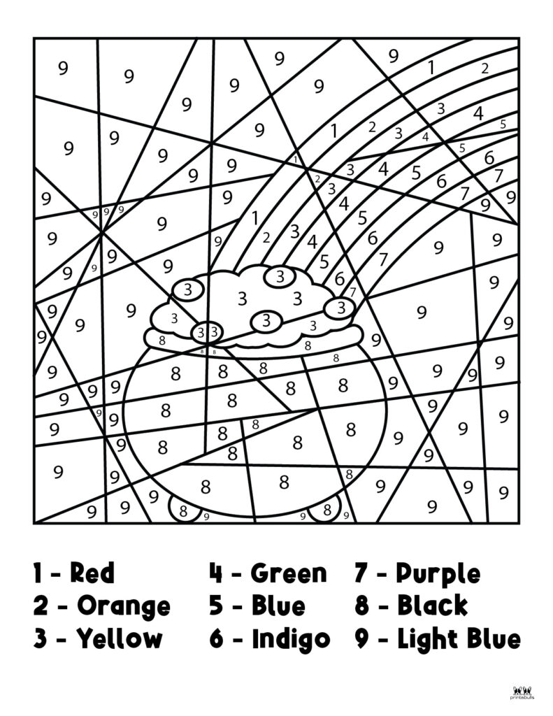 St patricks day coloring pages