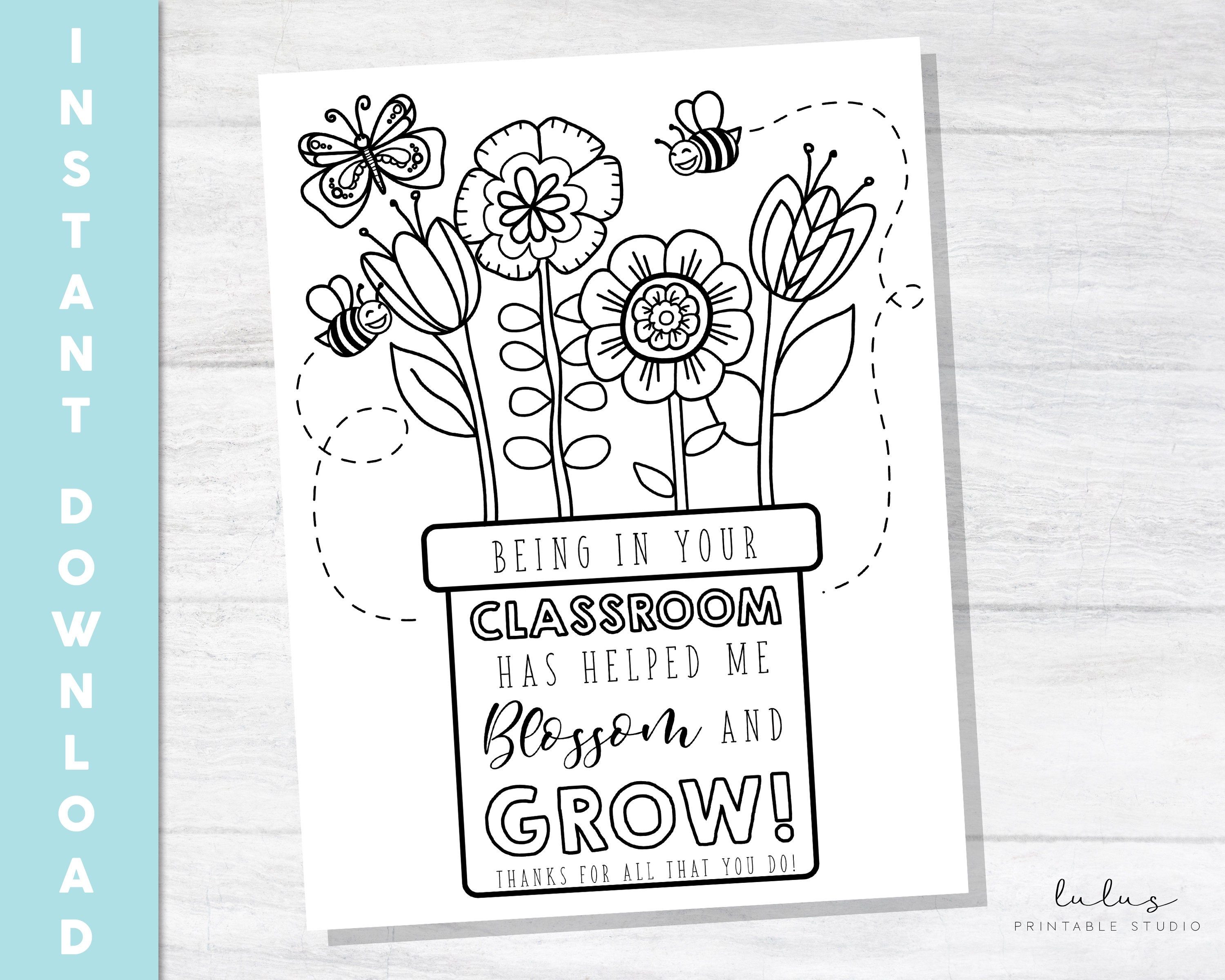 Teacher appreciation letter thank you teacher coloring page thank you letter coloring page thanks for helping me grow