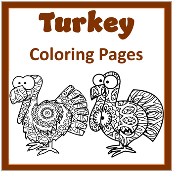 Turkey coloring pages