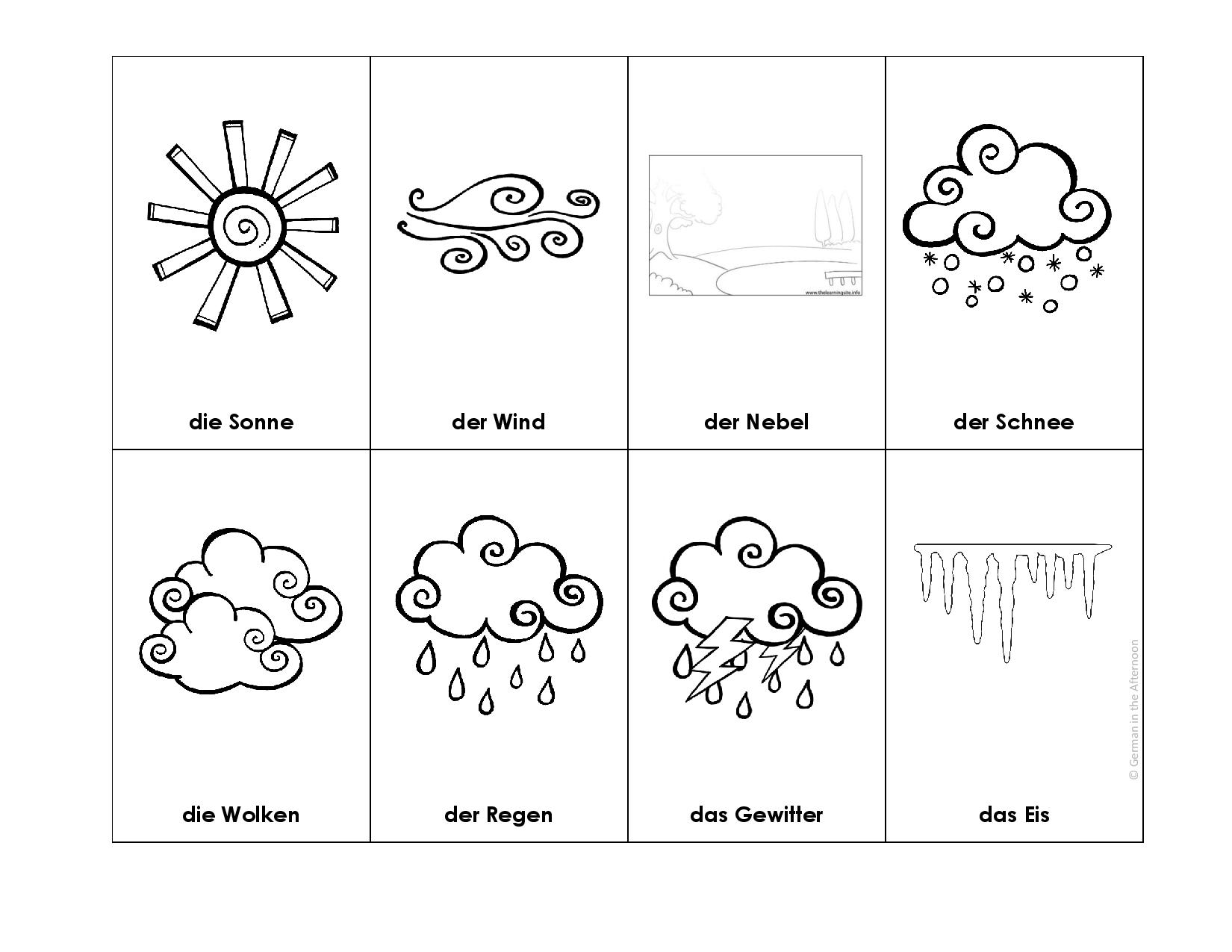 Coloring pages german in the afternoon activities