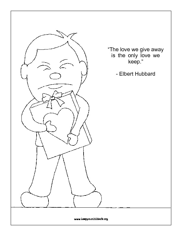 Empathy kindness coloring sheets for kids
