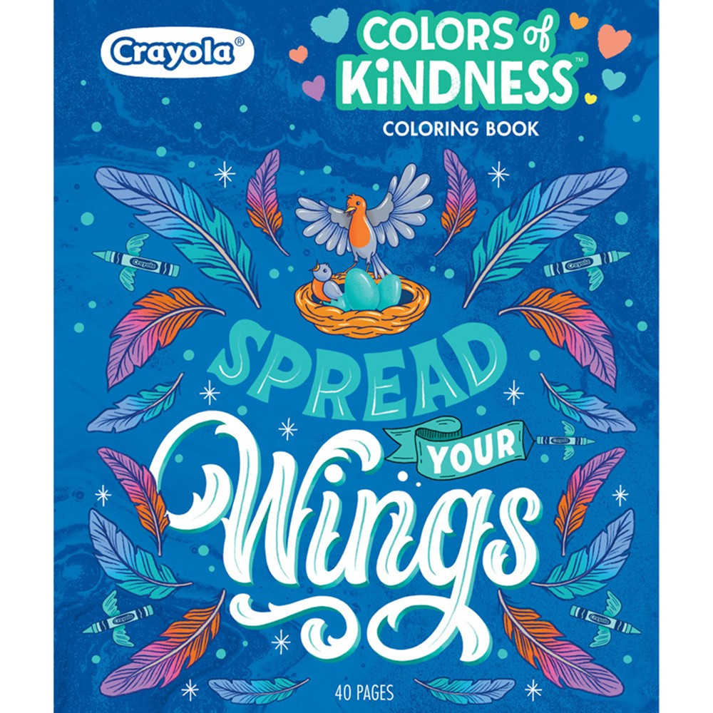 Colors of kindness adult coloring book