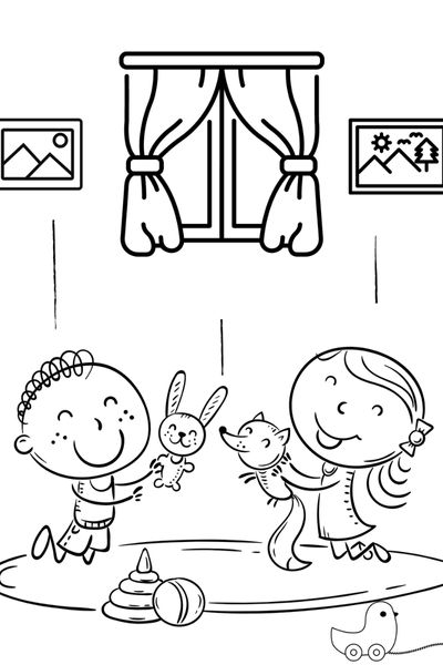 Free kindness coloring pages for kids