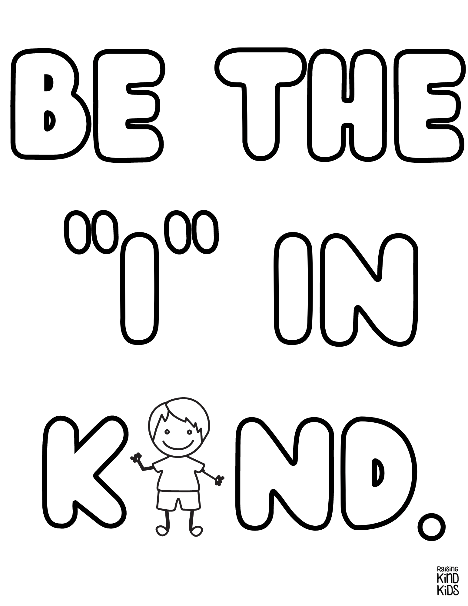 Kindness coloring sheets to encourage more kindness