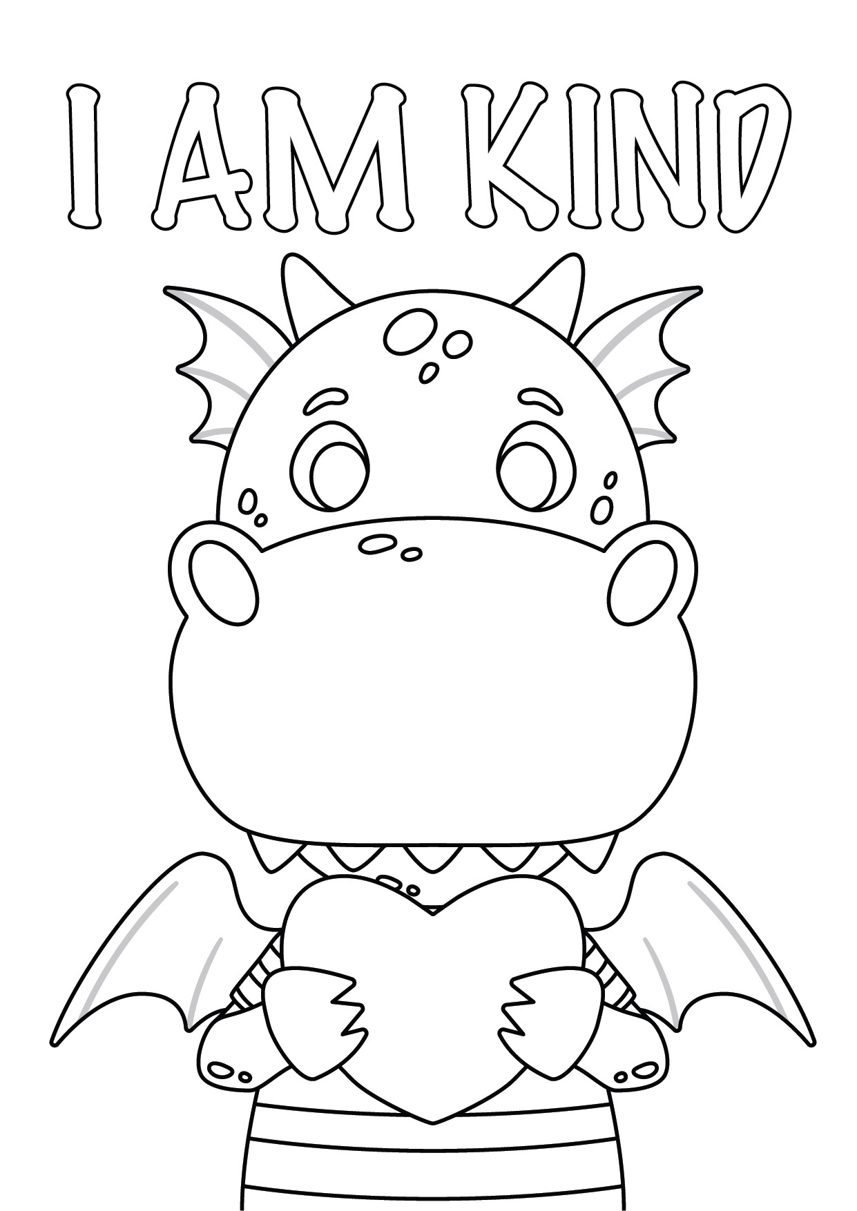 Growth mindset colouring sheets fostering kindness c