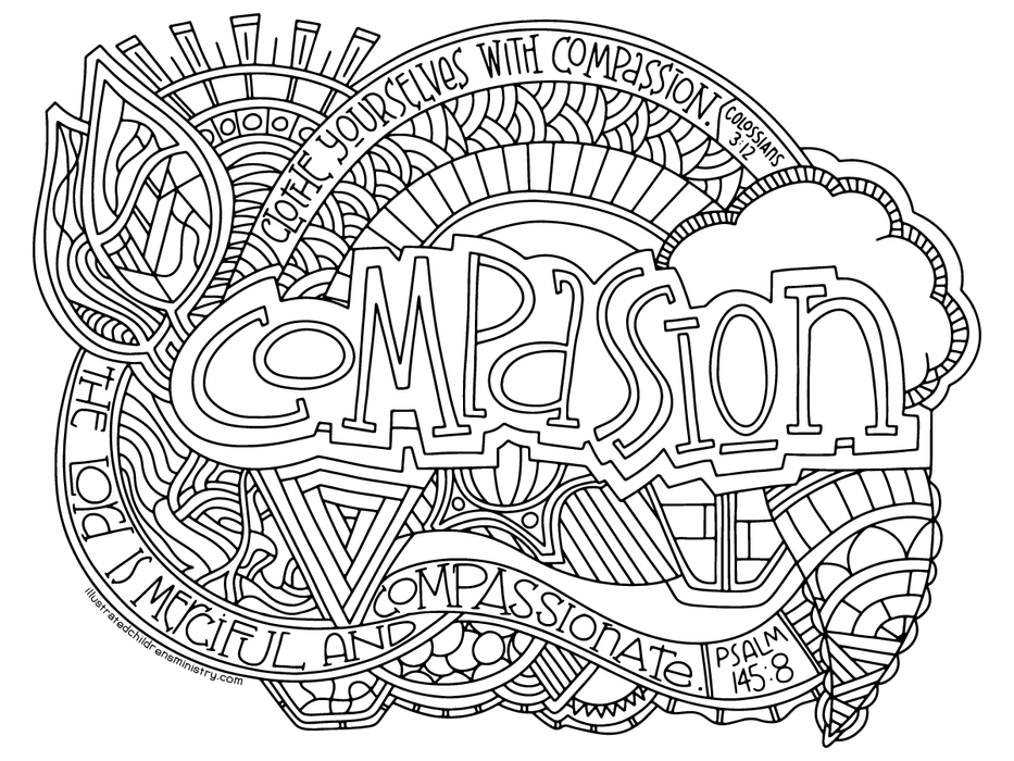 Illustrated passion coloring pages â illustrated ministry