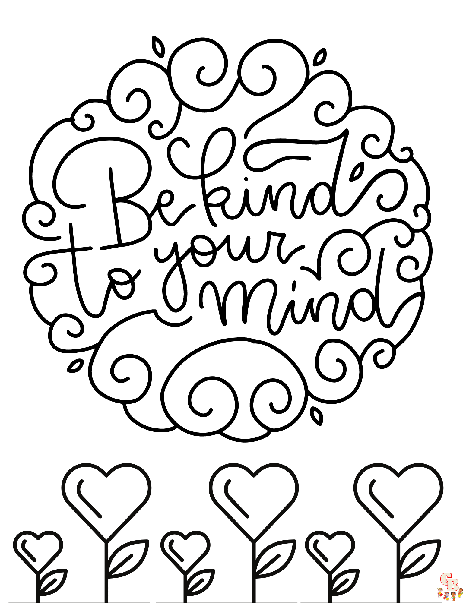 Coloring pages to teach kindness to kids