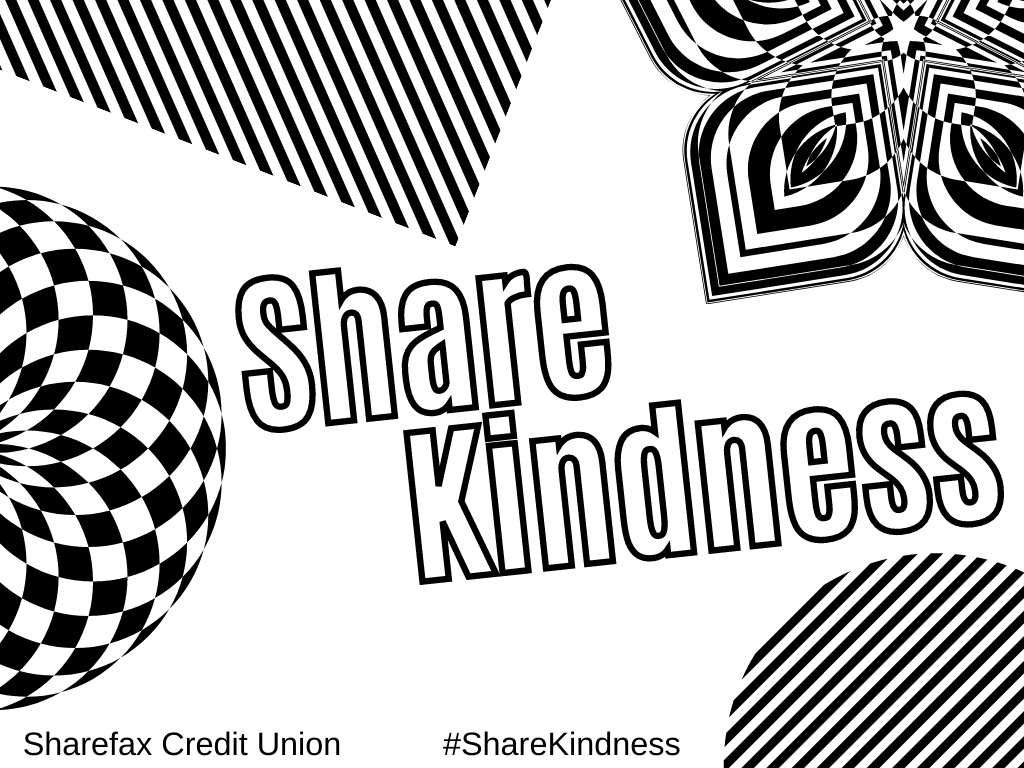 Share kindness coloring sheets